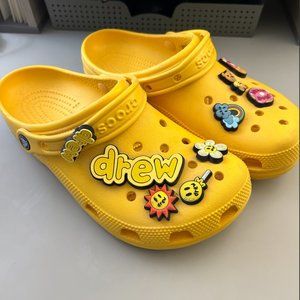 Justin Bieber Drew House Crocs W9/M7
